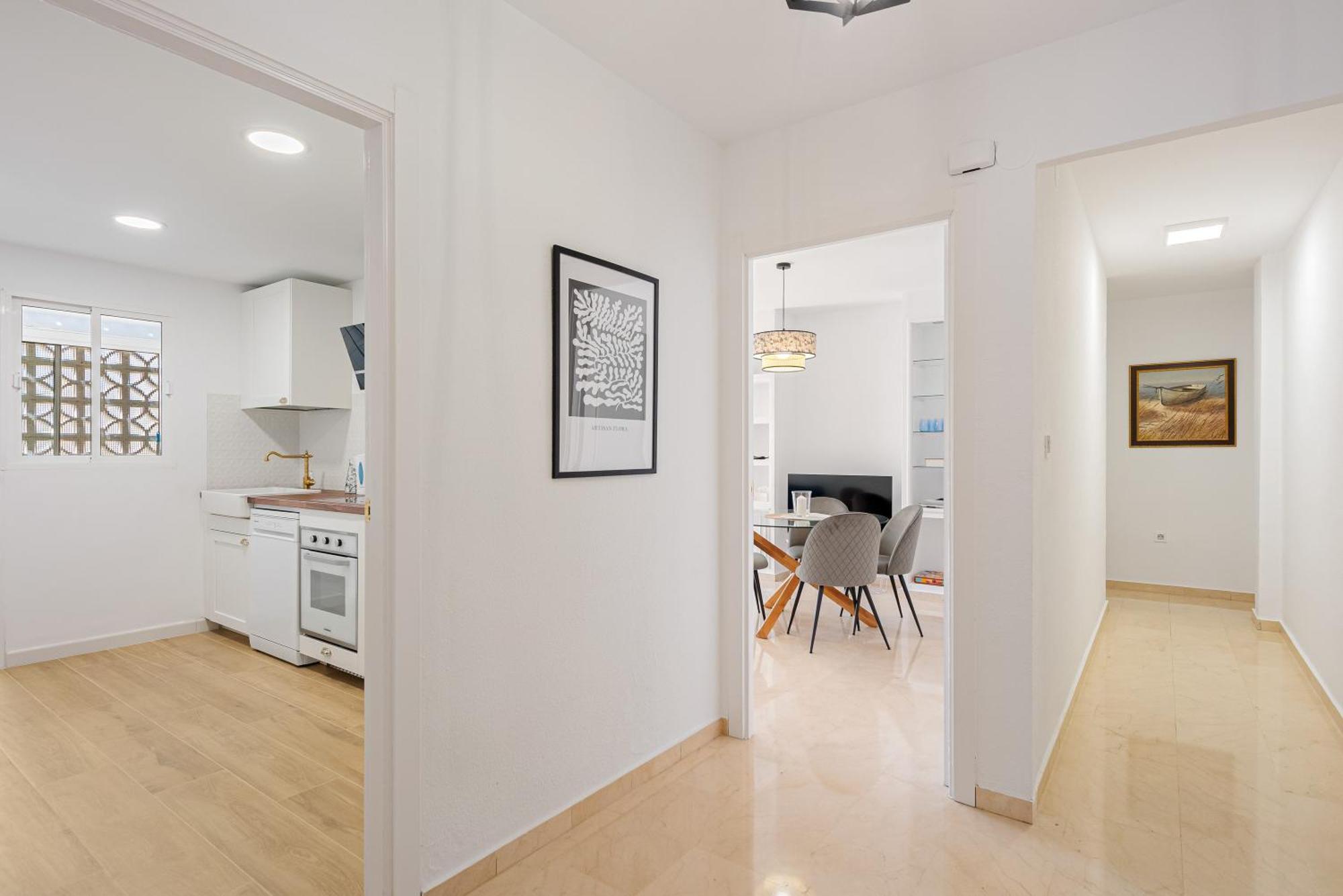 Апартаменты Casa Vacacional Pacifico 5Min Playa Малага Экстерьер фото