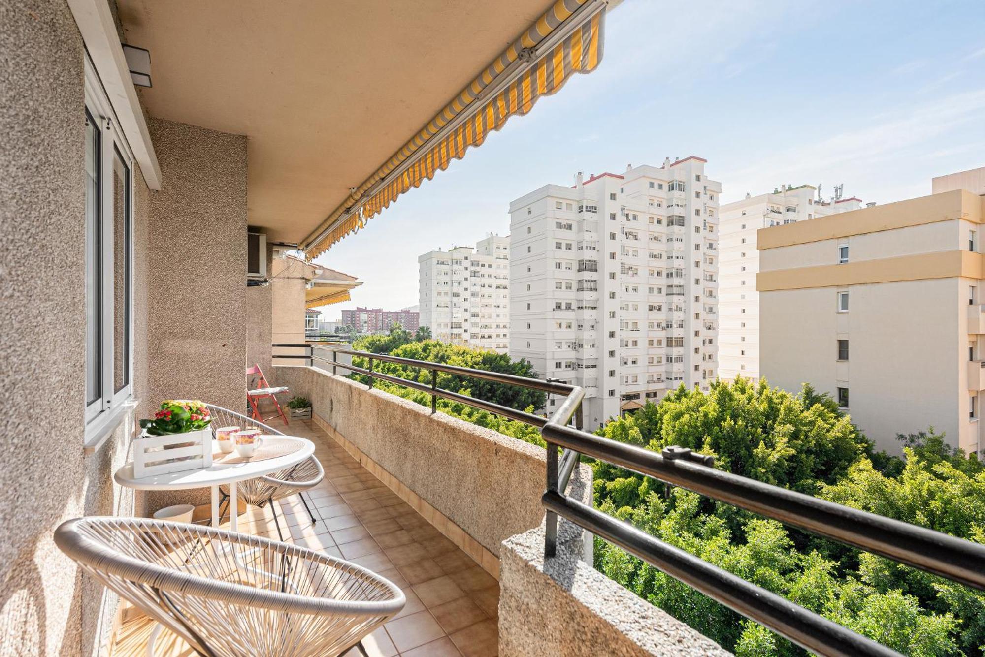Апартаменты Casa Vacacional Pacifico 5Min Playa Малага Экстерьер фото